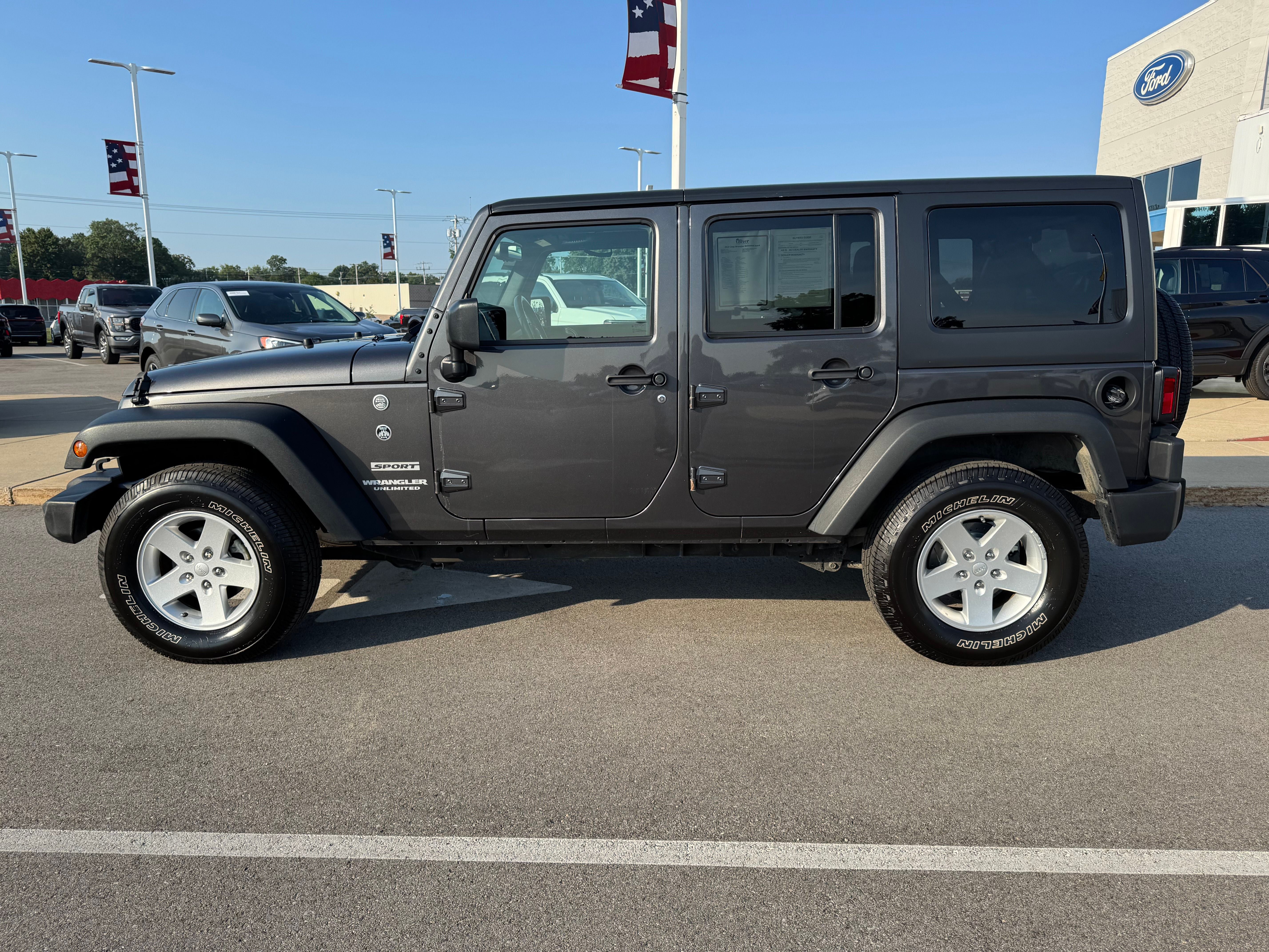 2017 Jeep Wrangler Unlimited Sport
