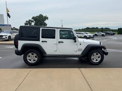 2017 Jeep Wrangler Unlimited Sport 24S pkg