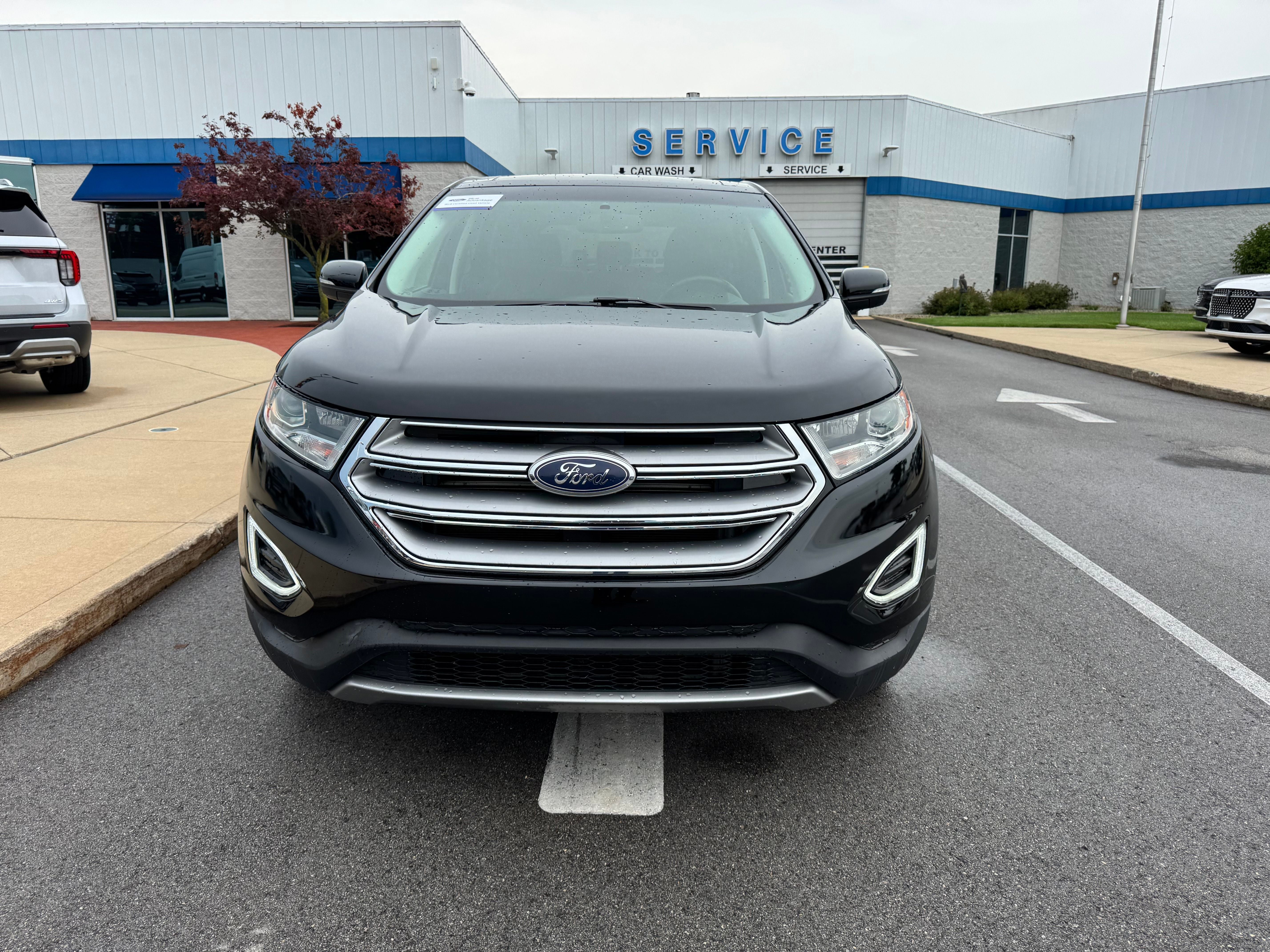 Used 2017 Ford Edge SEL with VIN 2FMPK4J82HBB09943 for sale in Plymouth, IN