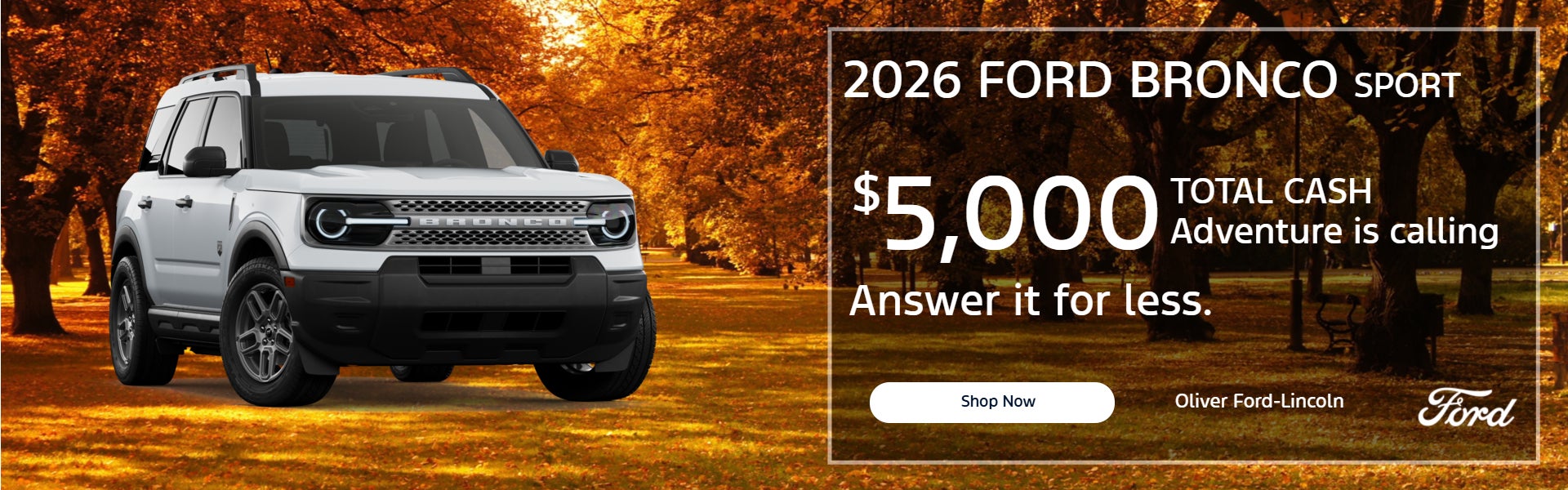 2026 Ford Bronco Sport